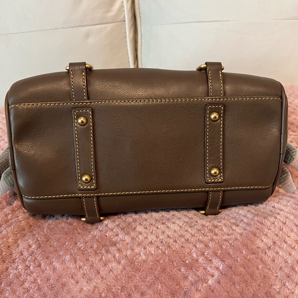 Dooney & Bourke Florentine Leather Satchel - mini - Picture 5 of 12